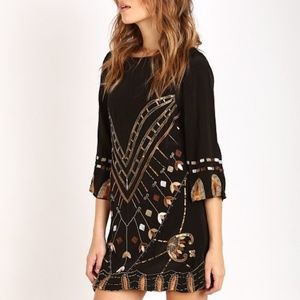 Jen's Pirate Booty Black Magic Mini Obsidian Dress